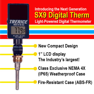 Termómetro bimetálico